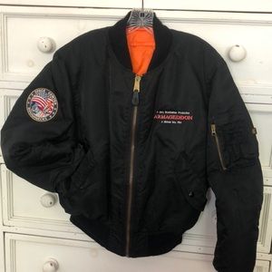 Vintage Disney Armageddon Bomber Jacket